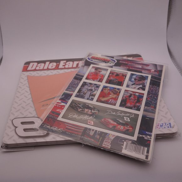 Dale Earnhardt Jr. Memo Mouse Pad 60 Sheets & Collectible Stamp Stickers *New* - Picture 1 of 13